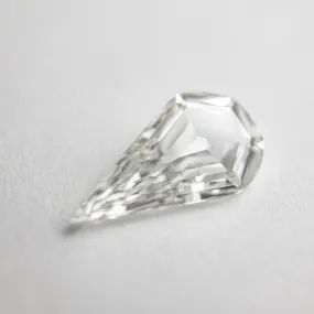 0.93ct 10.65x5.88x2.32mm GIA VS2 G Pear Step Cut 18395-01