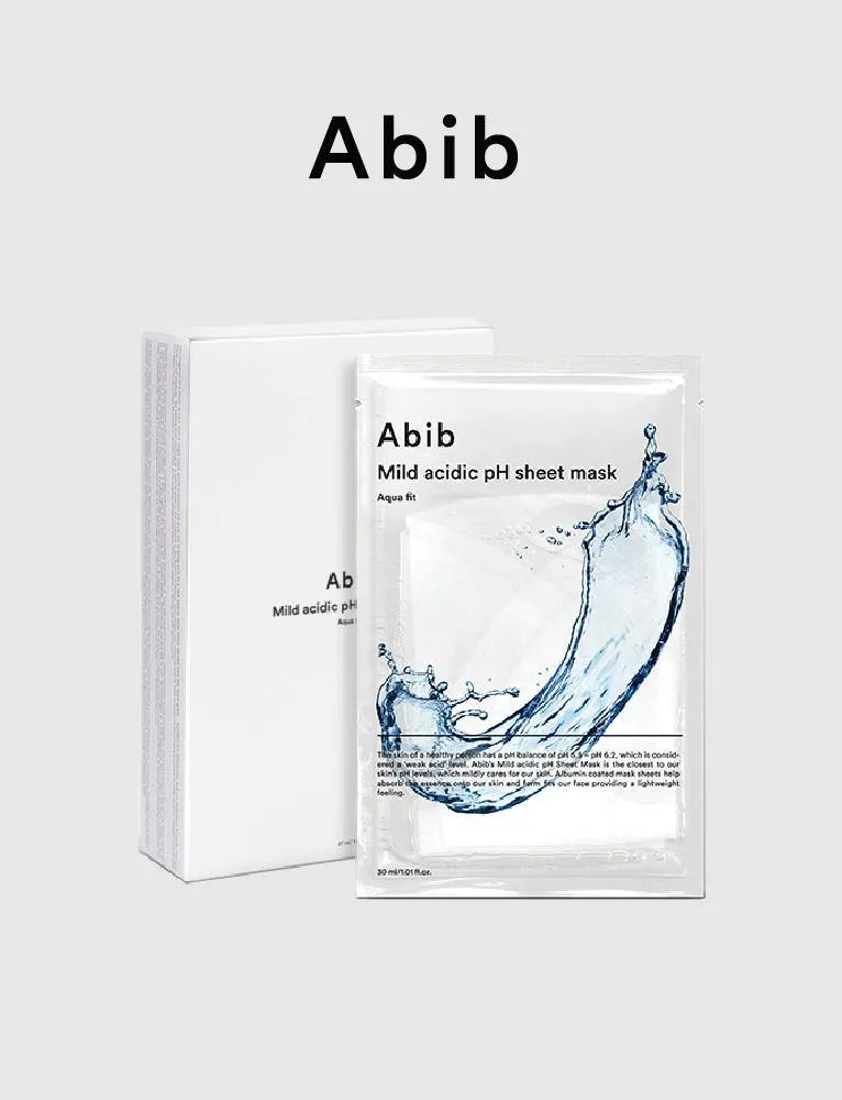 Abib Mild Acidic PH  Sheet Mask Aqua Fit - 1 Sheet