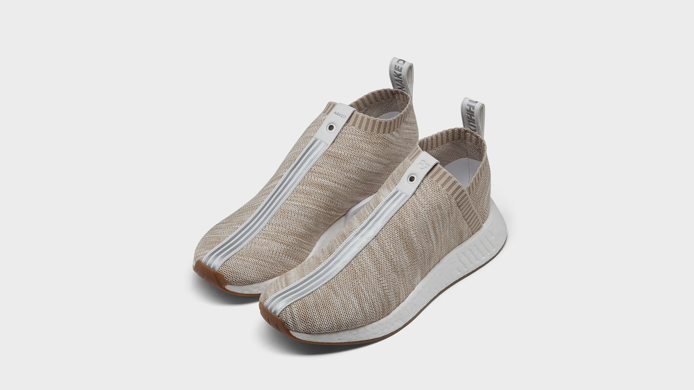 Adidas Consortium x Kith x Naked NMD_CS2 PKBurgundy, Maroon & Mystery