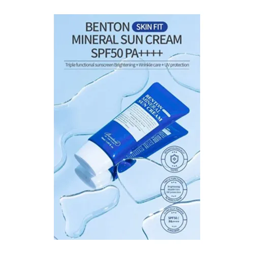 Benton Skin Fit Mineral SPF 50+++ Suncream