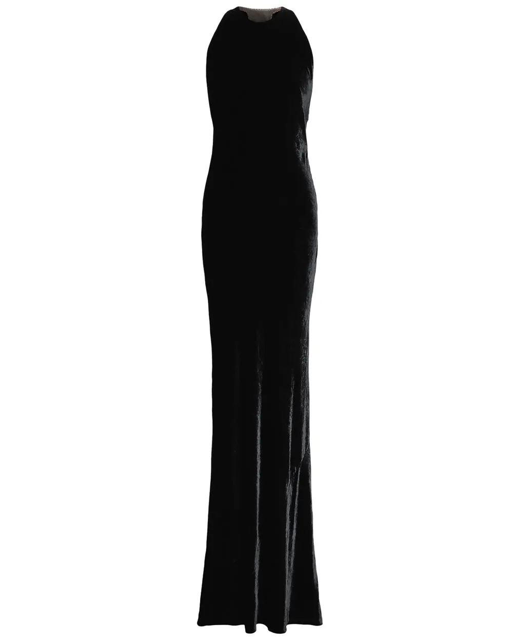 Black Embellished Nadege Gown