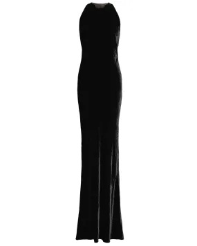 Black Embellished Nadege Gown