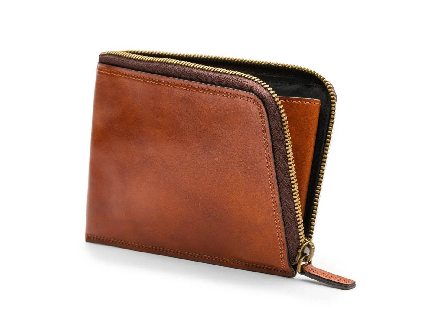 Bosca Dolce Zip Passport/Travel Document - RFID