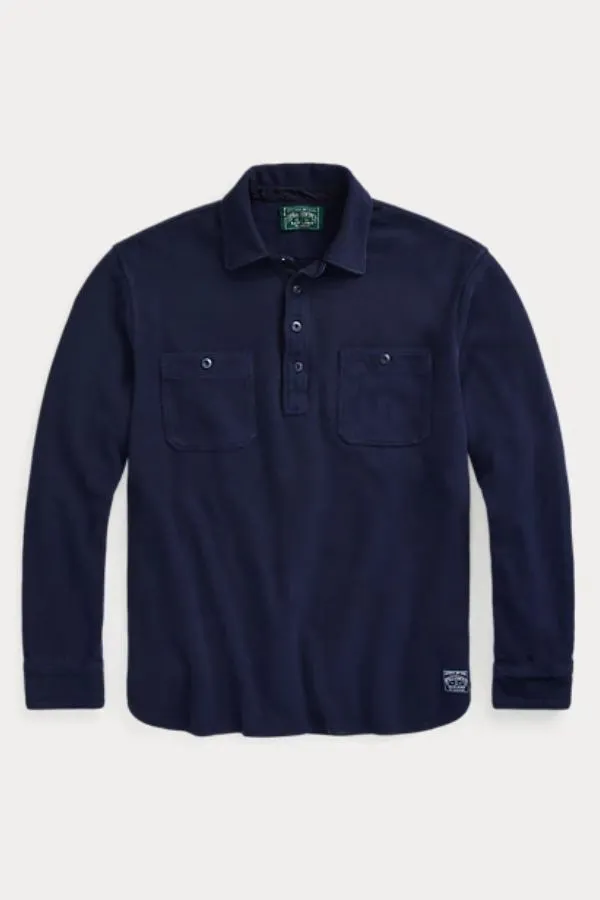 Classic Fit Moleskin Popover Workshirt