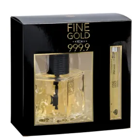 Coffret Fine Gold homme Fine Gold 999.9 Eau de Toilette 100Ml +15 Ml