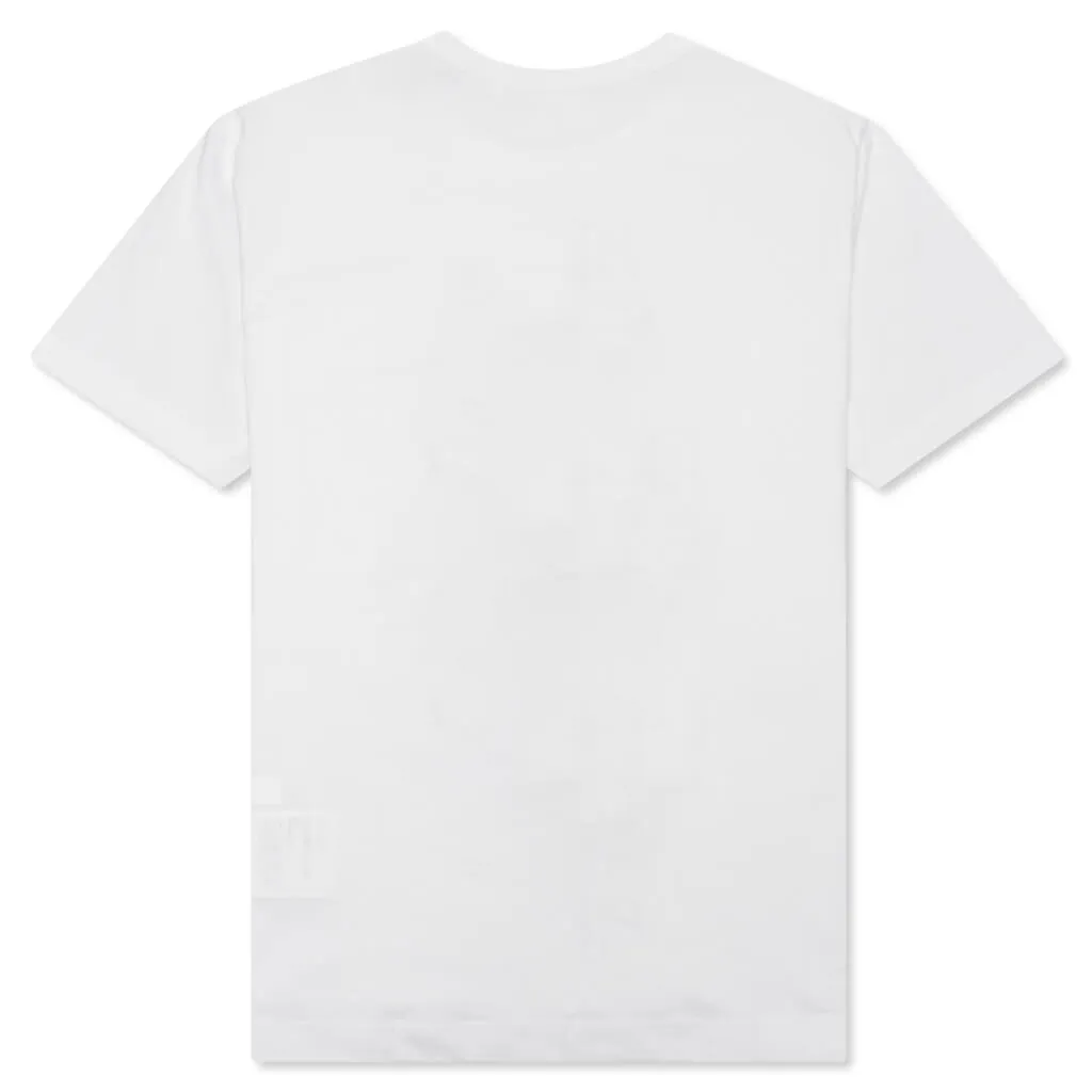 Comme Des Garcons SHIRT x KAWS S/S Tee - White/Print 3