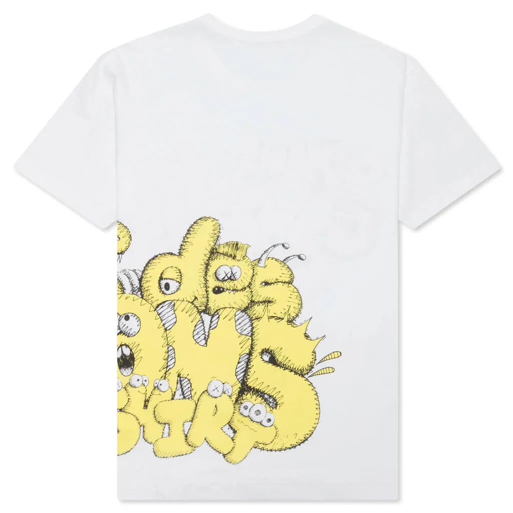 Comme Des Garcons SHIRT x KAWS S/S Tee - White/Print 5