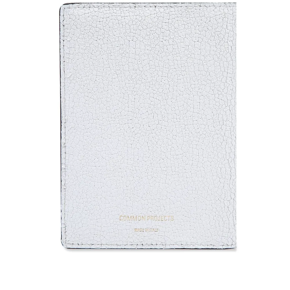 Common Projects Passport FolioCracked White