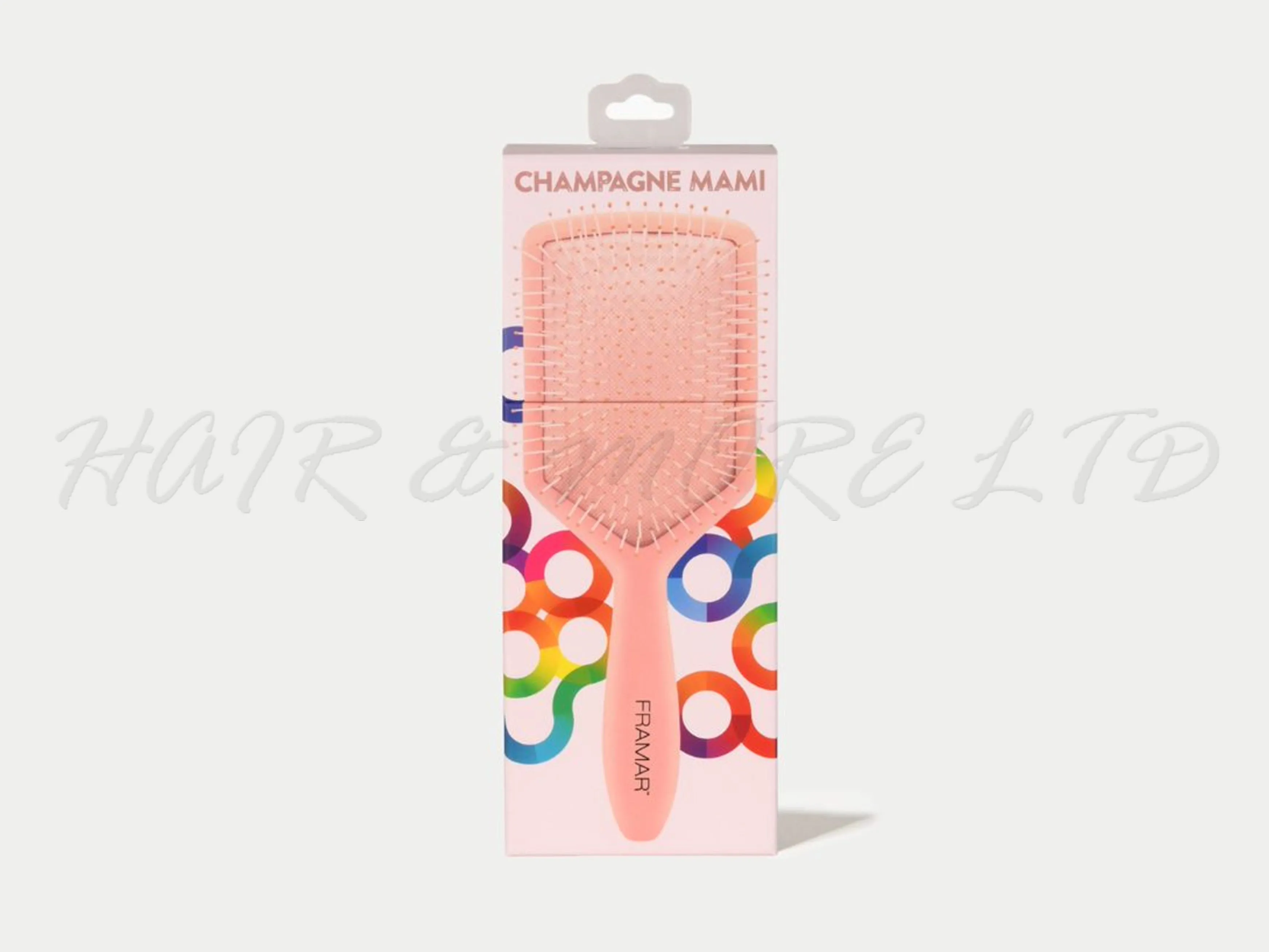 Framar Champagne Mami Paddle Brush