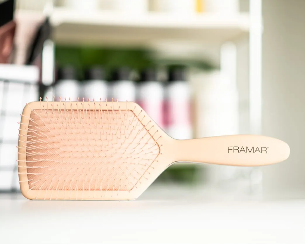 Framar Champagne Mami Paddle Brush