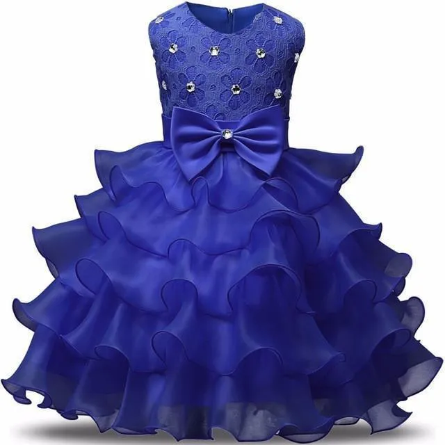 Girls Dress, Girls Party Dress For Kids 3-7 Yrs