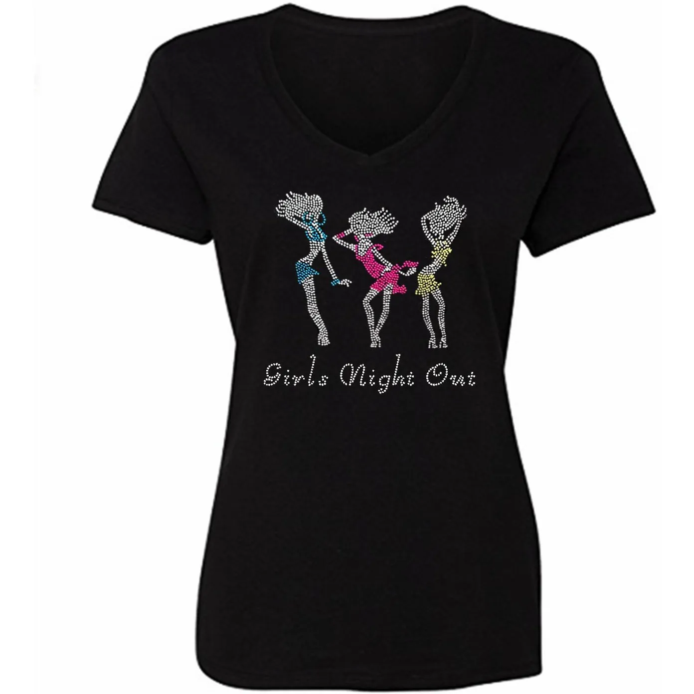 Girls Night Out Rhinestone T Shirt