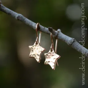 Gold Star Earrings - Shine Brightly