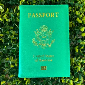 Green Passport Holder