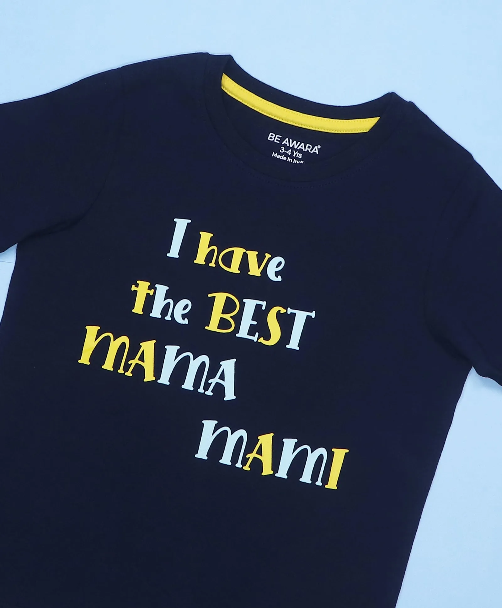 I Have The Best Mama Half Sleeves T-Shirt & Shorts Set