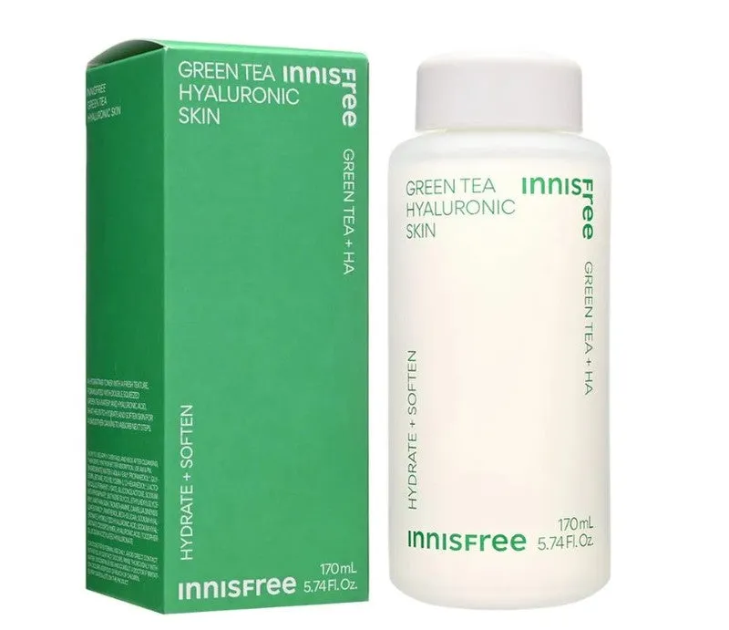 Innisfree Green Tea Hyaluronic Acid Toner - 170ML