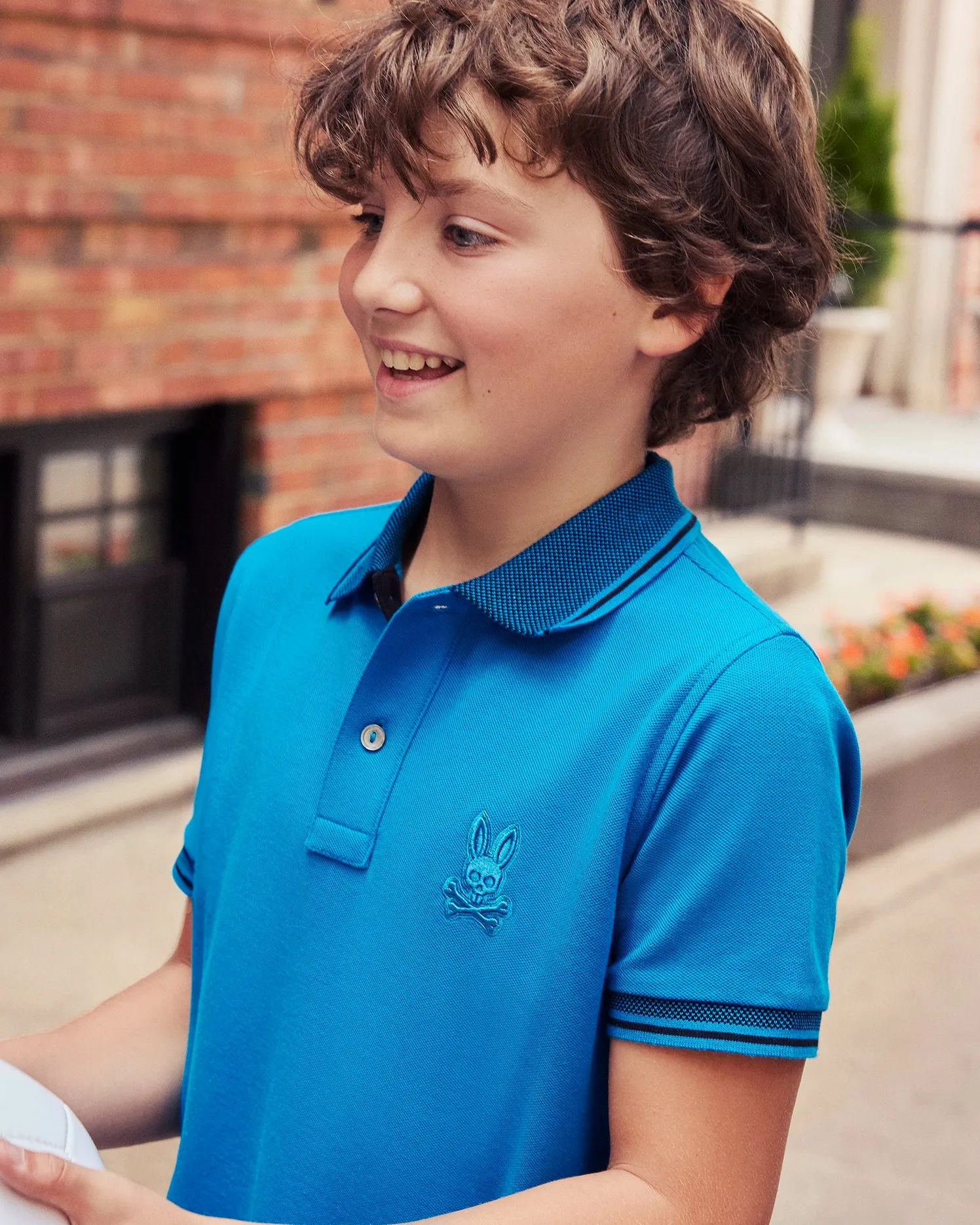 KIDS MALTON PIQUE POLO SHIRT - B0K950D200