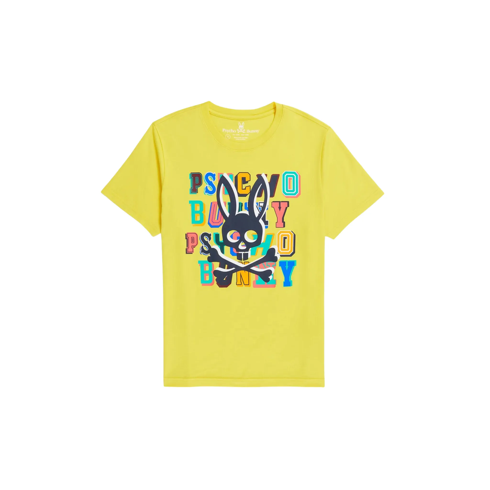 KIDS Psycho Bunny Fulton Graphic Tee (Radiant Sun)