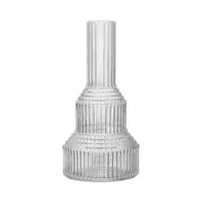 Kosta Boda Pavilion Vase, Clear, Medium