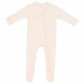 Kyte Baby Zippered Footie - Porcelain