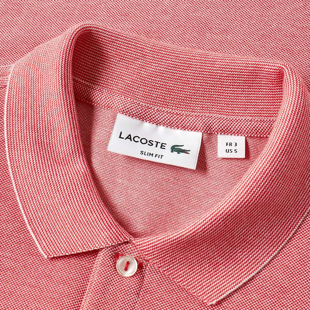 Lacoste Birdseye Pique PoloRed