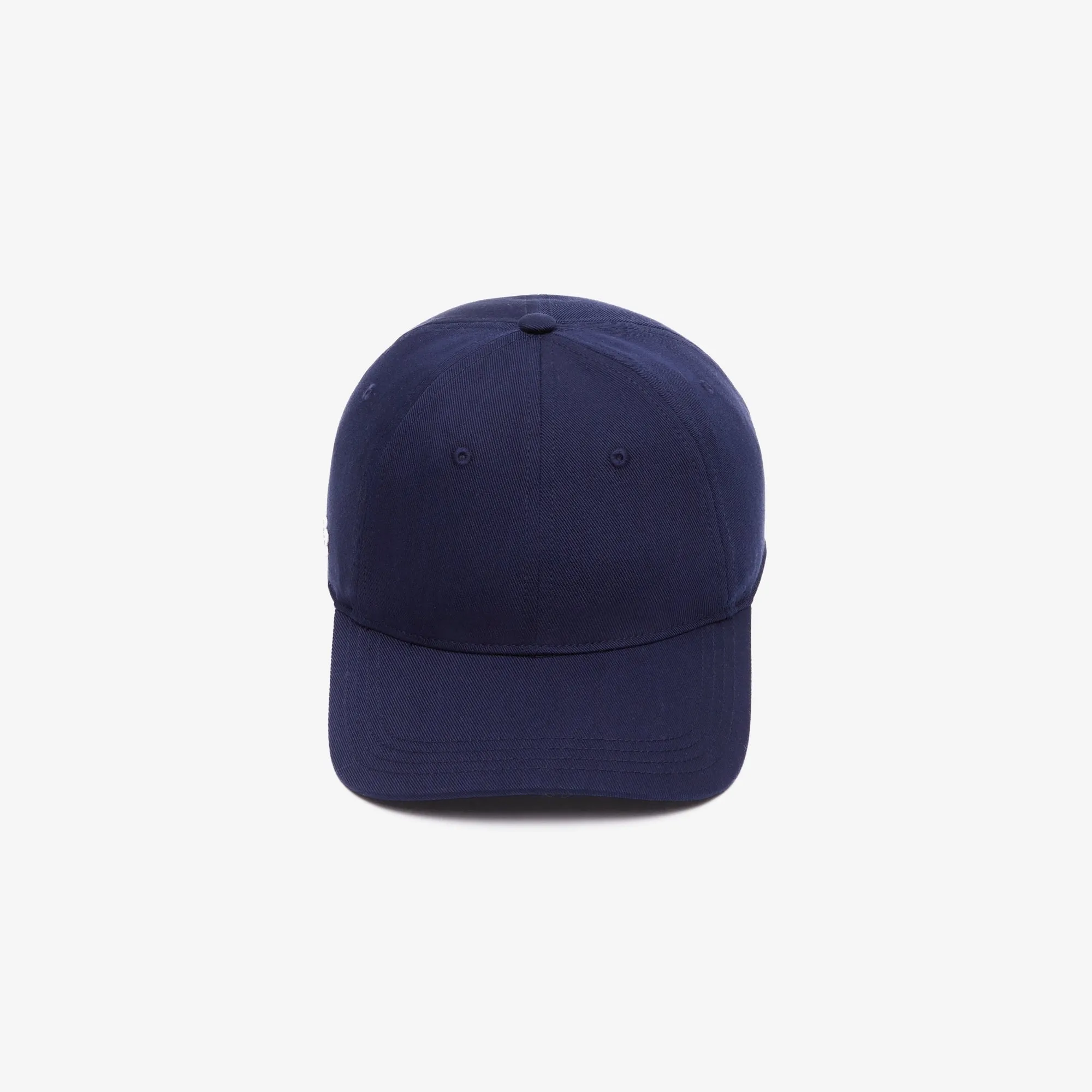 Lacoste - Casquette Marine en twill de coton biologique