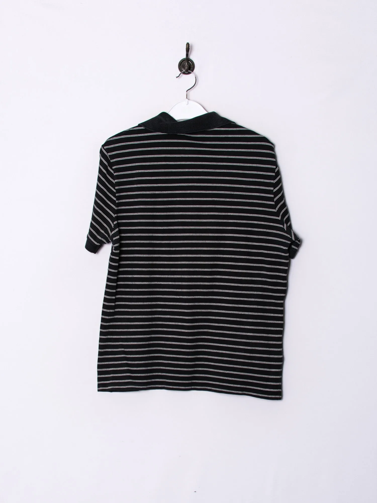 Lacoste Stripes Black Poloshirt