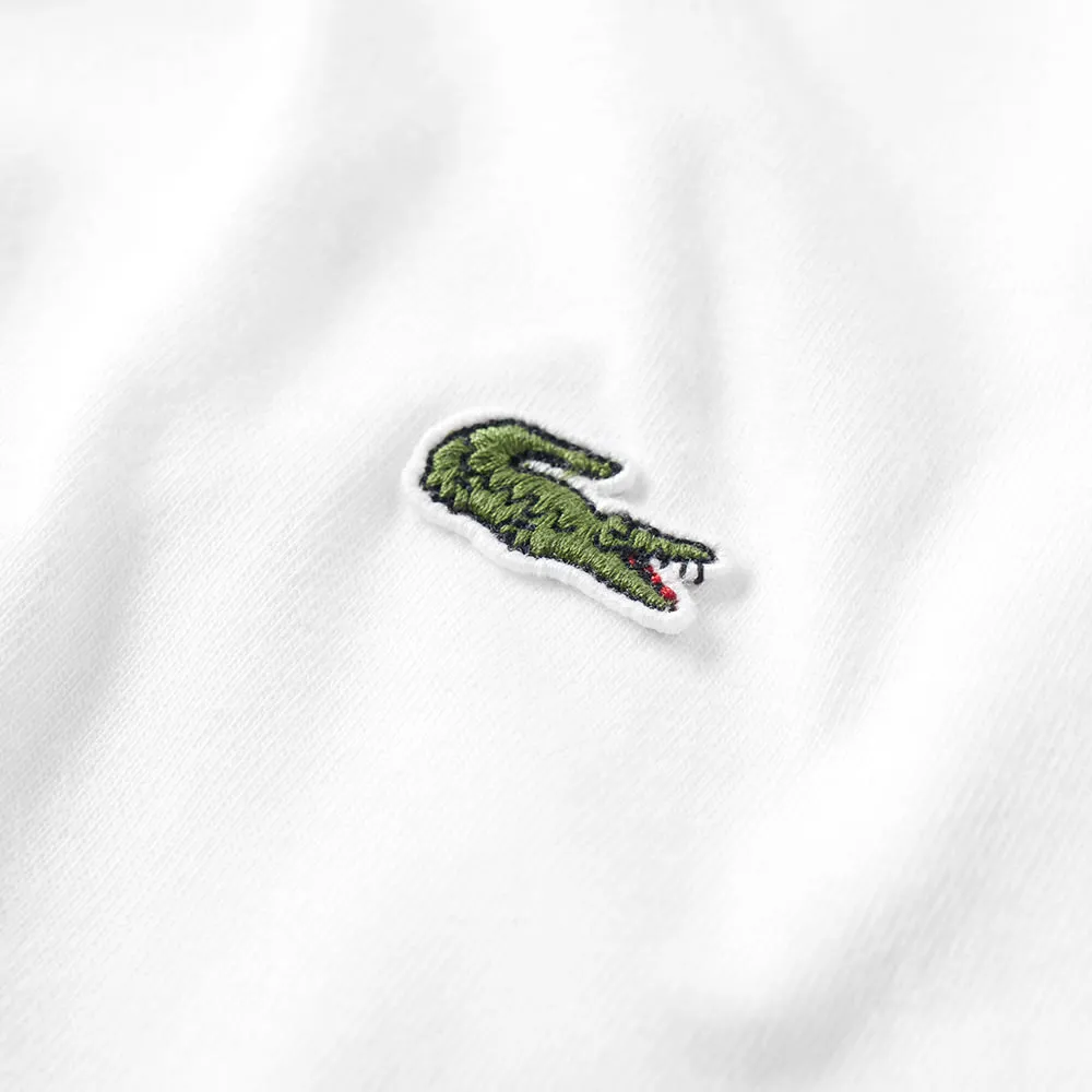 Lacoste Tipped Jersey TeeWhite