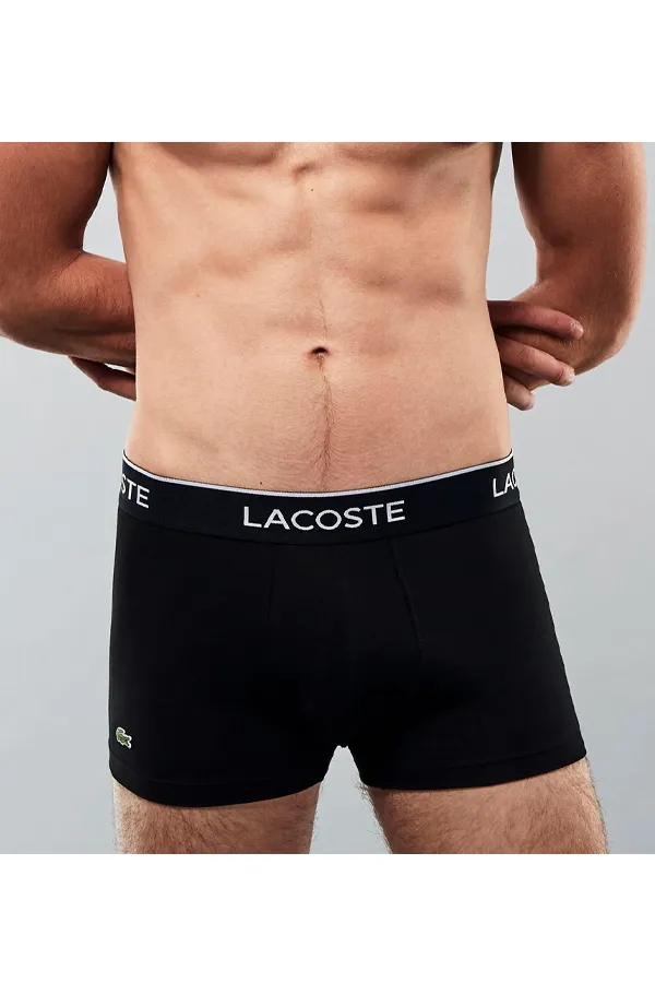 Lacoste Trunks 3-Pack Black