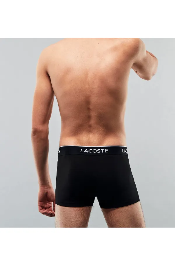 Lacoste Trunks 3-Pack Black