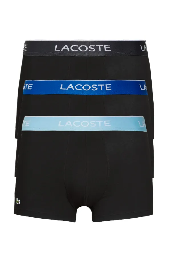 Lacoste Trunks 3-Pack Contrast