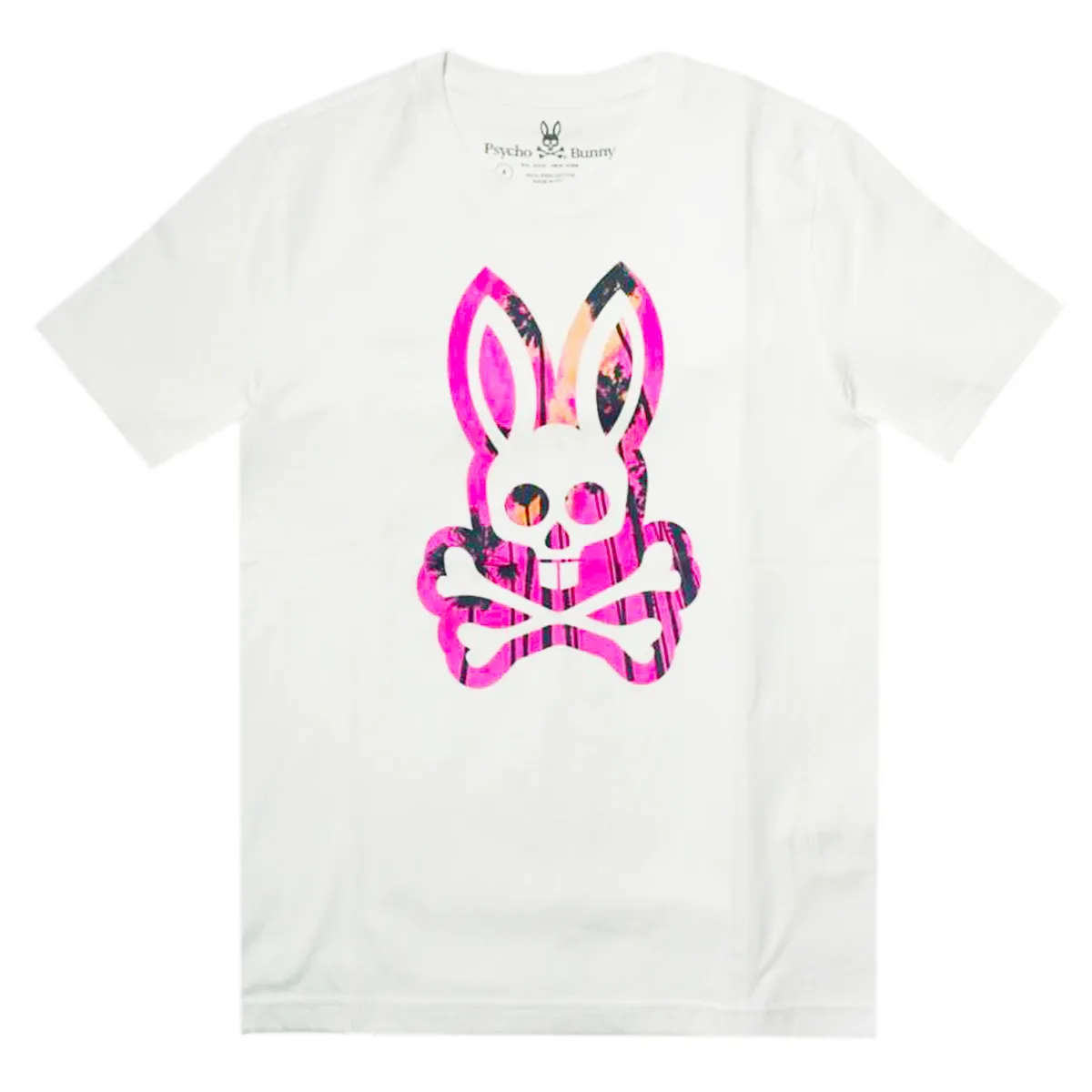 Leeson Graphic Tee (White/Pink) /D14