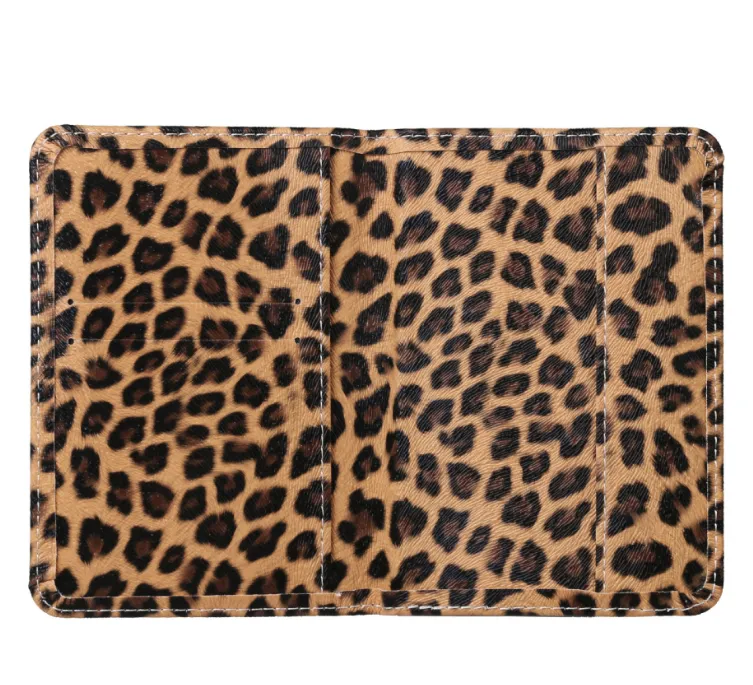 Leopard Passport Holders