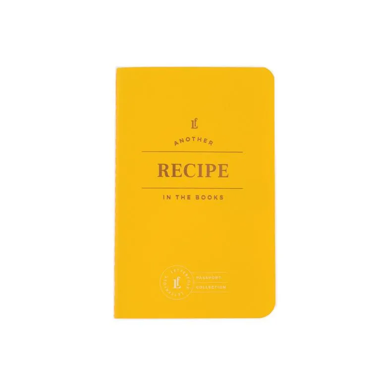 Letterfolk - Recipe Passport