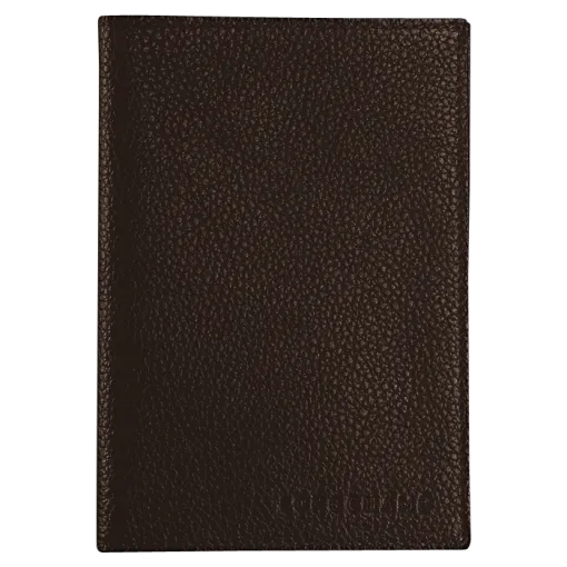 Longchamp - Le Foulonné Passport Cover in Mocha