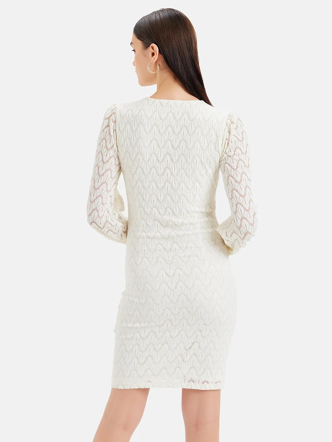 Madison Lace Midi Dress