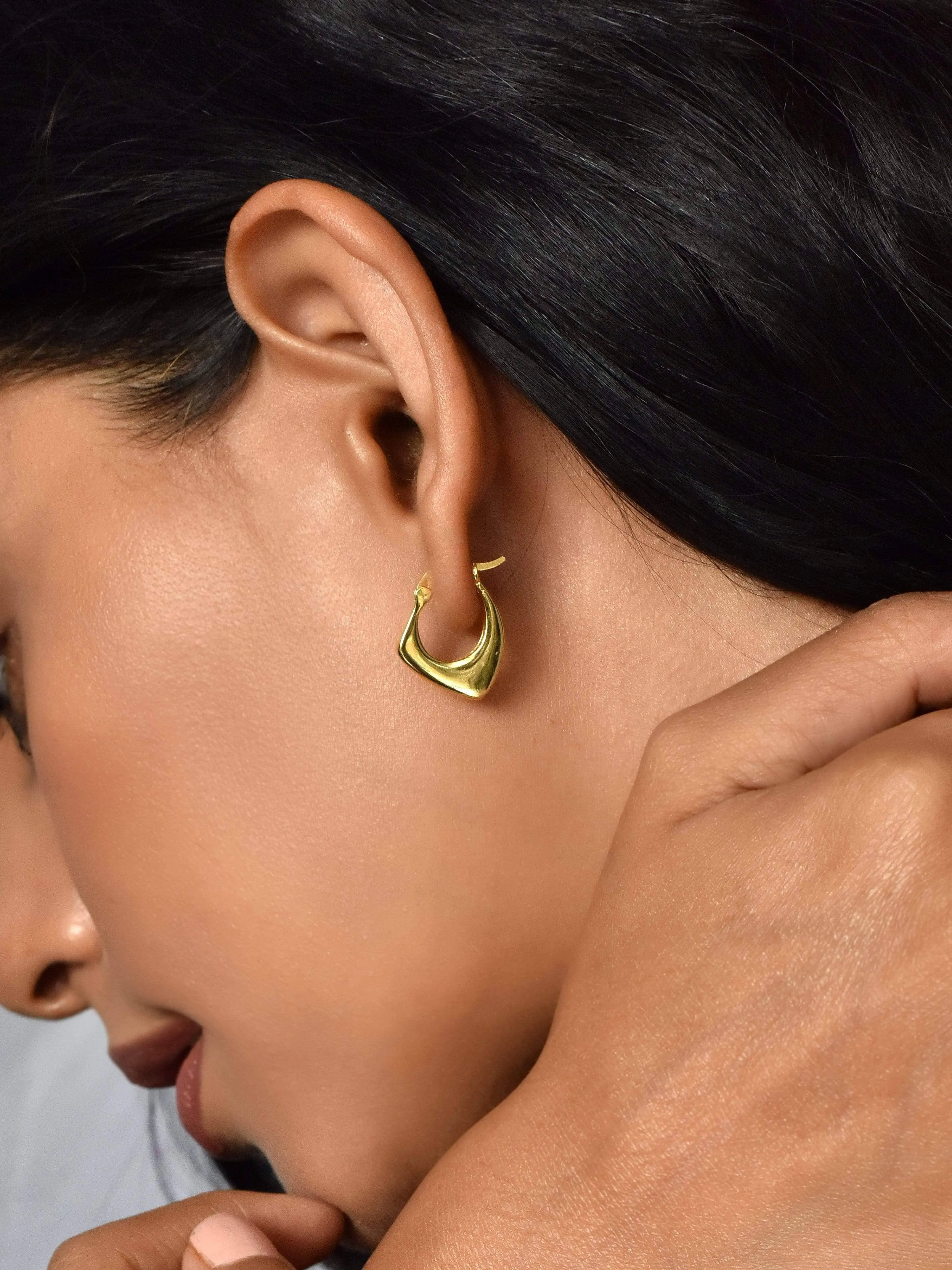 Madison Statement Hoop Earrings