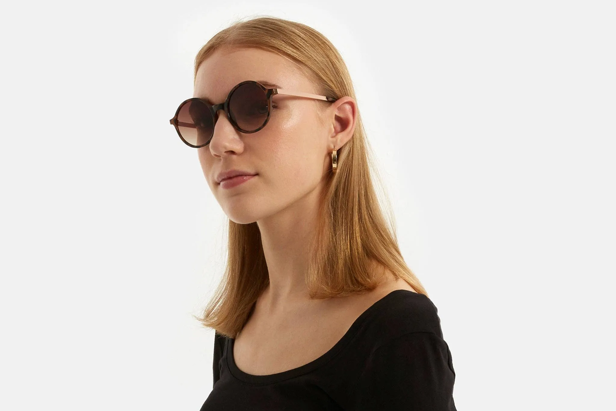 Madison Sunglasses | Tortoise Rose