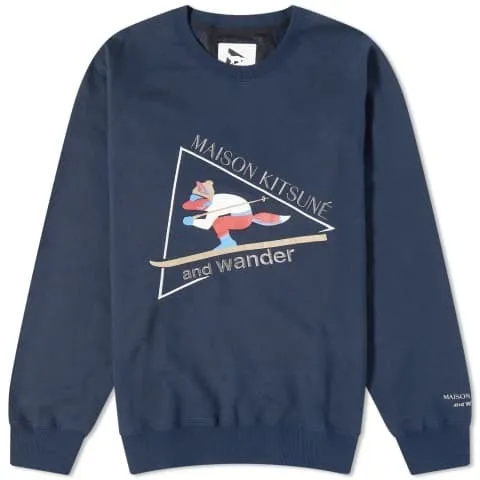 MAISON KITSUNE  |Collaboration Designers Sweatshirts