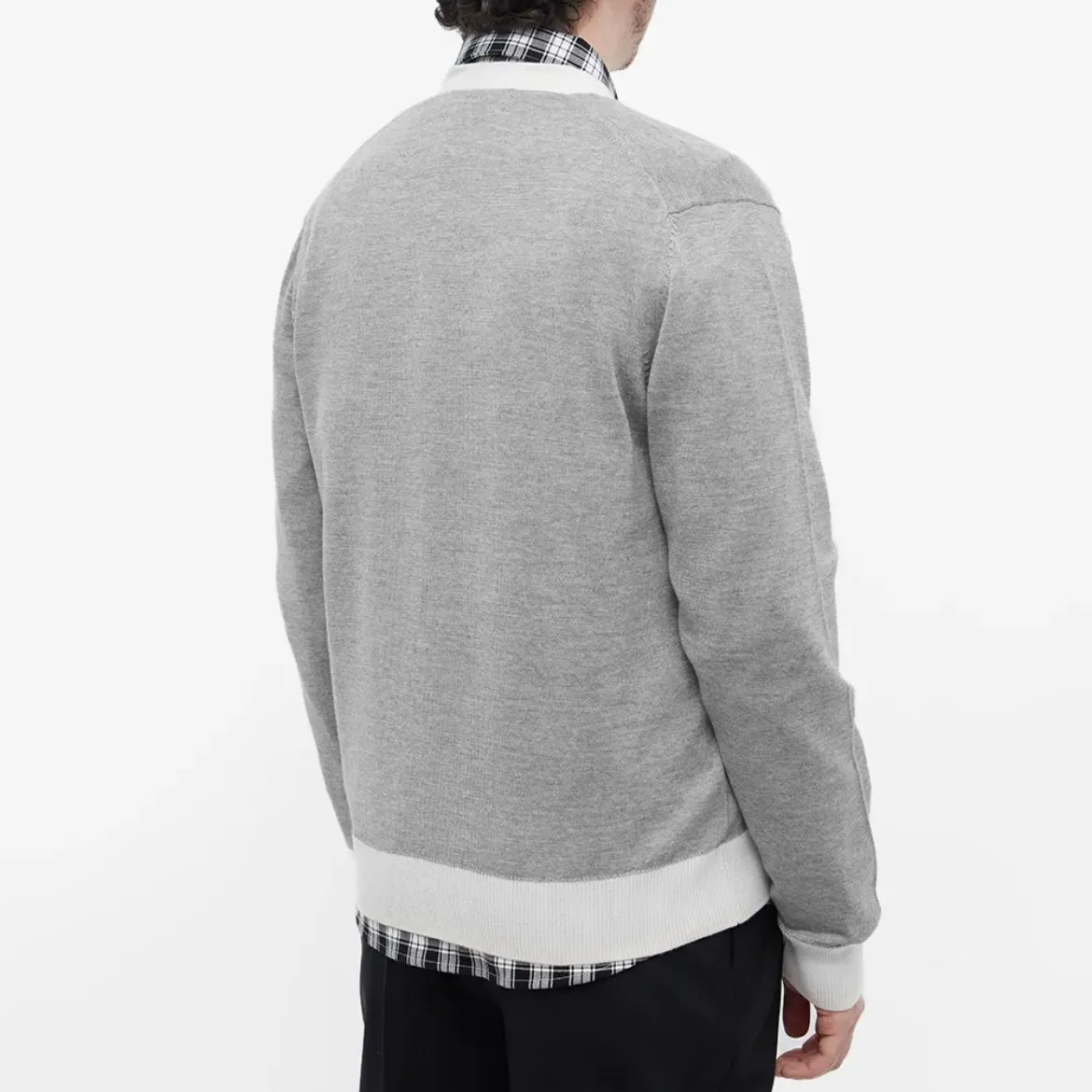 MAISON KITSUNE  |Wool Logo Designers Cardigans