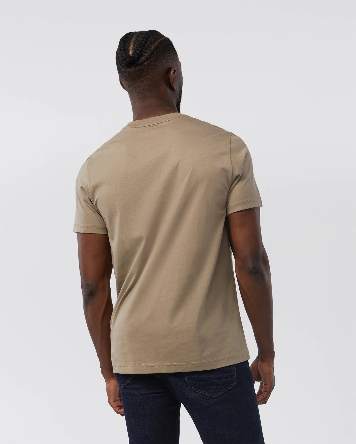 MENS CLASSIC CREW NECK TEE - B6U014CRPC