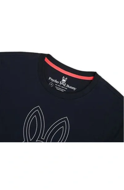 Mens Larkin Big Bunny Tee Navy