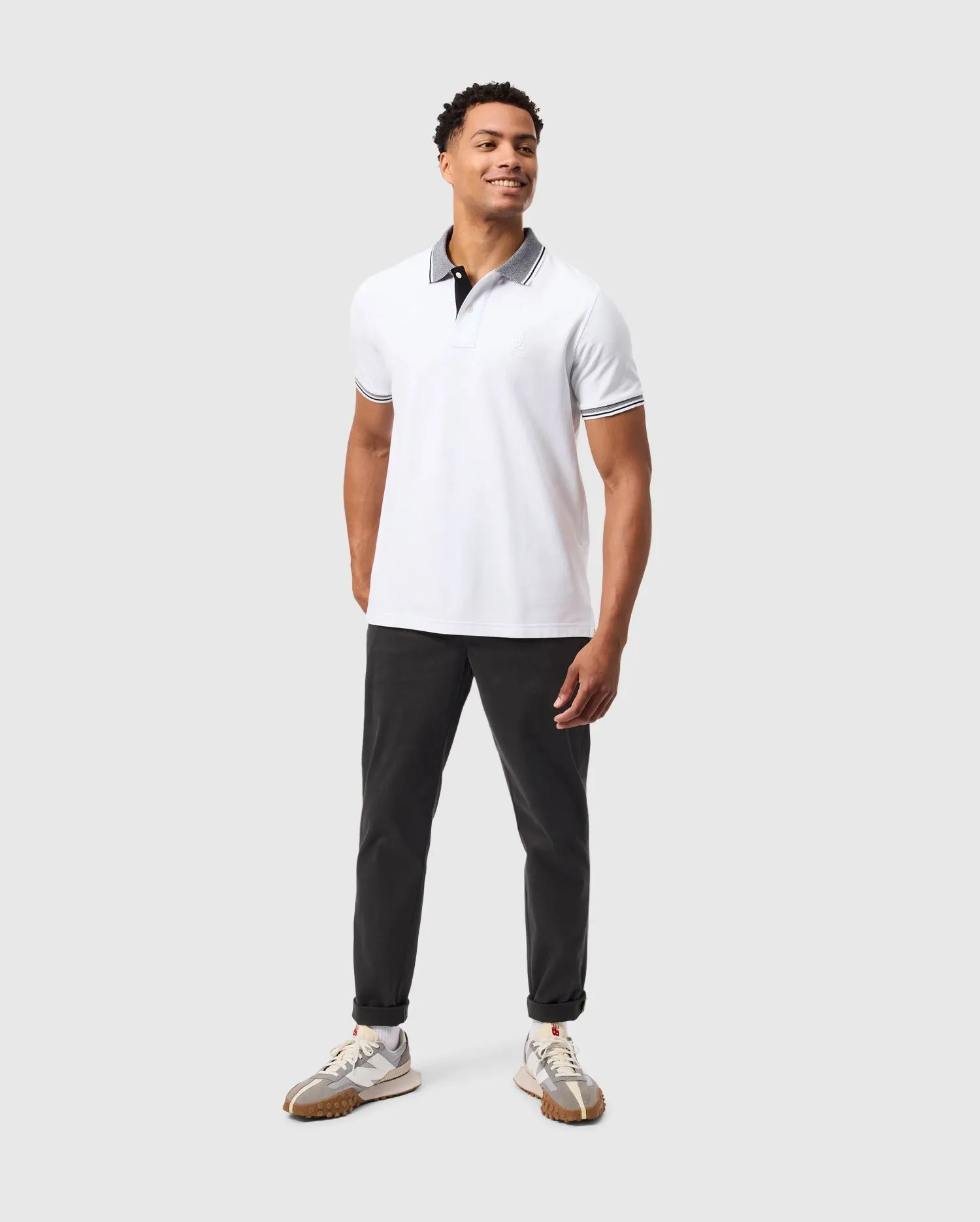 MENS MALTON PIQUE POLO SHIRT - B6K950D200