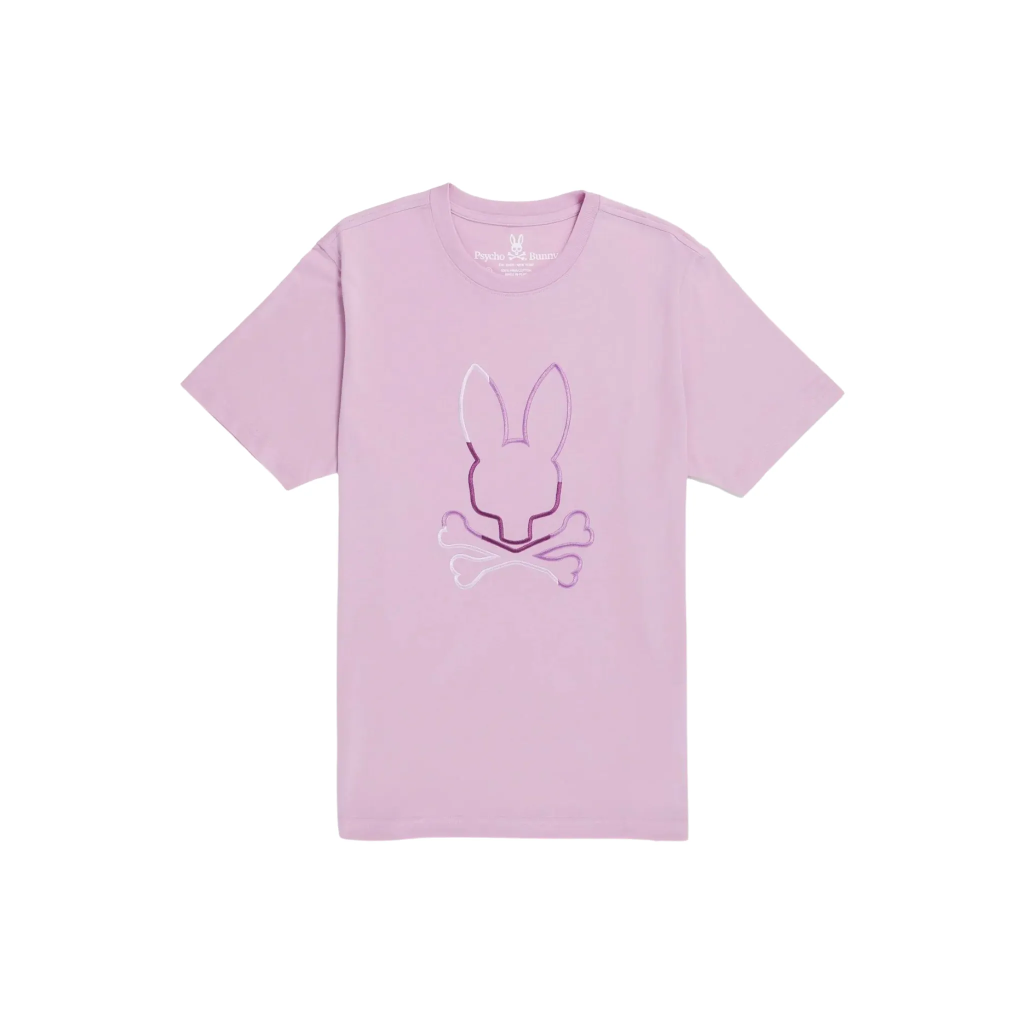 Men's Psycho Bunny Calle Graphic Tee (Orchid)