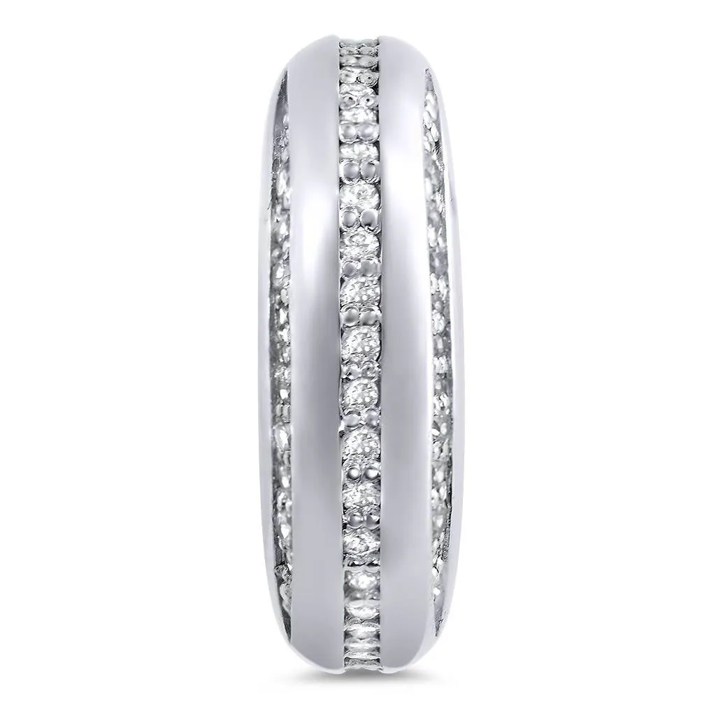 Modern Sensuality Diamond Hope Wedding Band