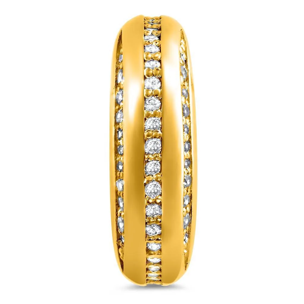 Modern Sensuality Diamond Hope Wedding Band