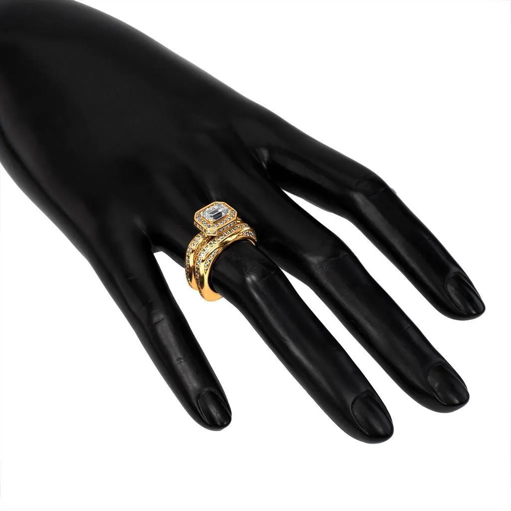 Modern Sensuality Millennial Unity Engagement Ring