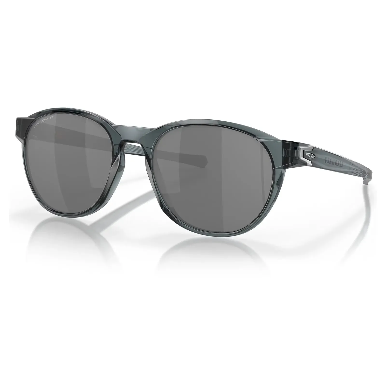 Oakley Reedmace Sunglasses - Crystal Black/Prizm Black Polarized