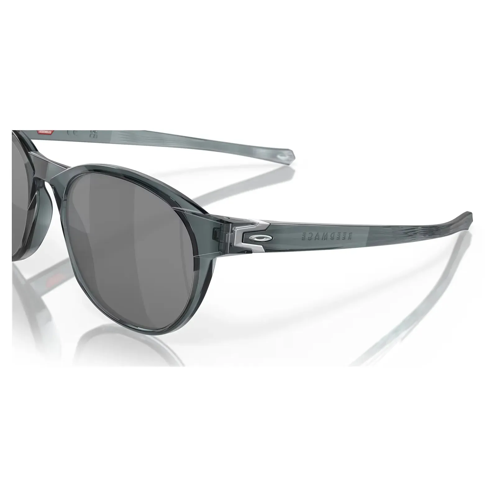 Oakley Reedmace Sunglasses - Crystal Black/Prizm Black Polarized