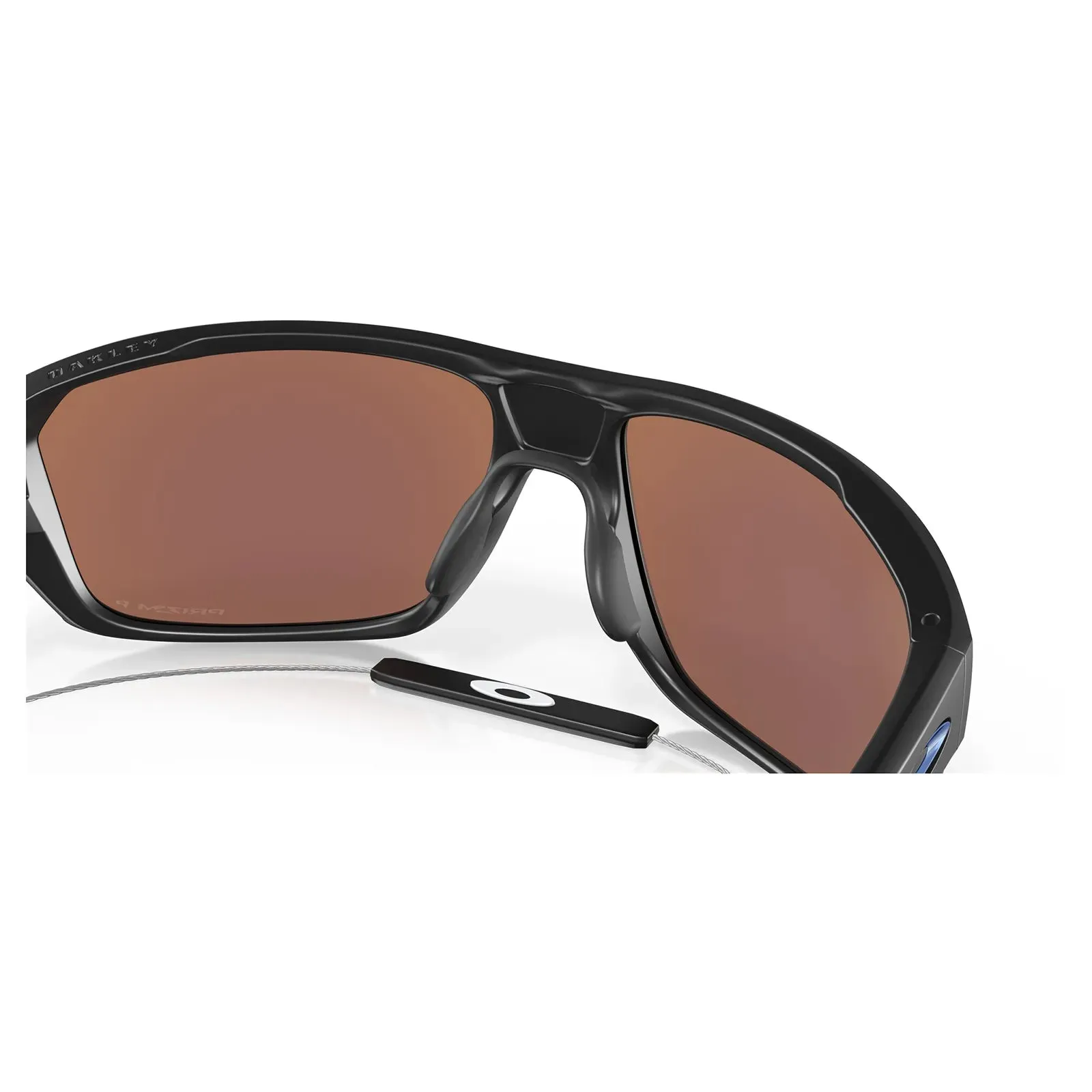 Oakley Split Shot Sunglasses - Matte Black/Prizm Deep Water Polarized